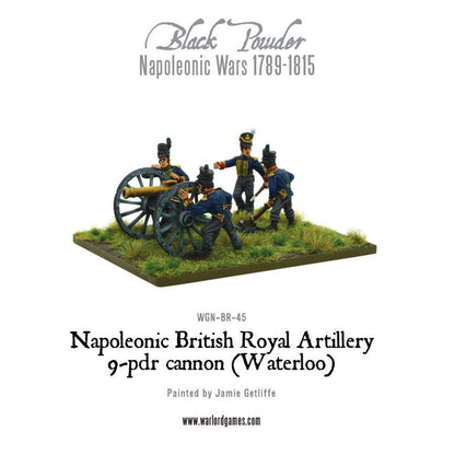 Black Powder: British - Royal Artillery 9-pdr and Limber Team