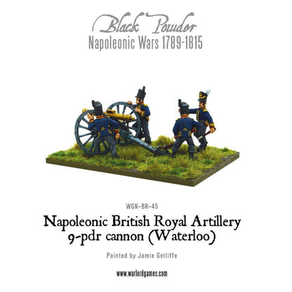 Black Powder: British - Royal Artillery 9-pdr and Limber Team
