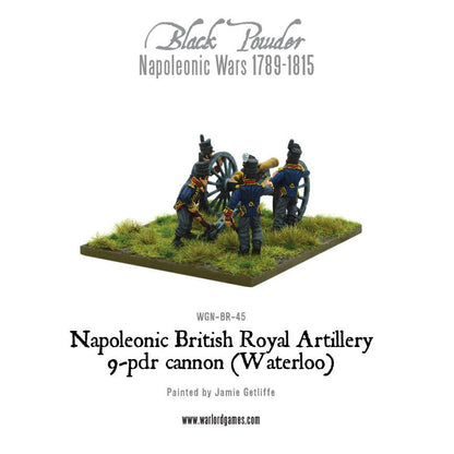 Black Powder: British - Napoleonic British Royal Artillery 9-pdr cannon (Waterloo Campaign)