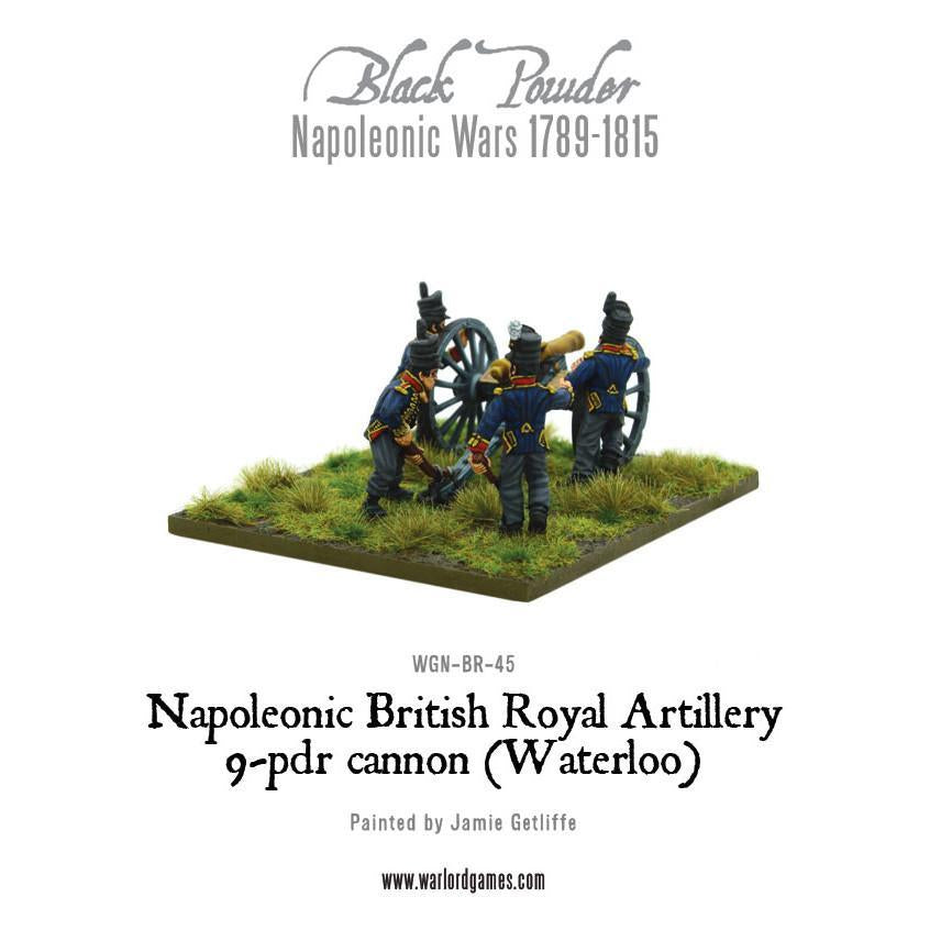 Black Powder: British - Royal Artillery 9-pdr and Limber Team