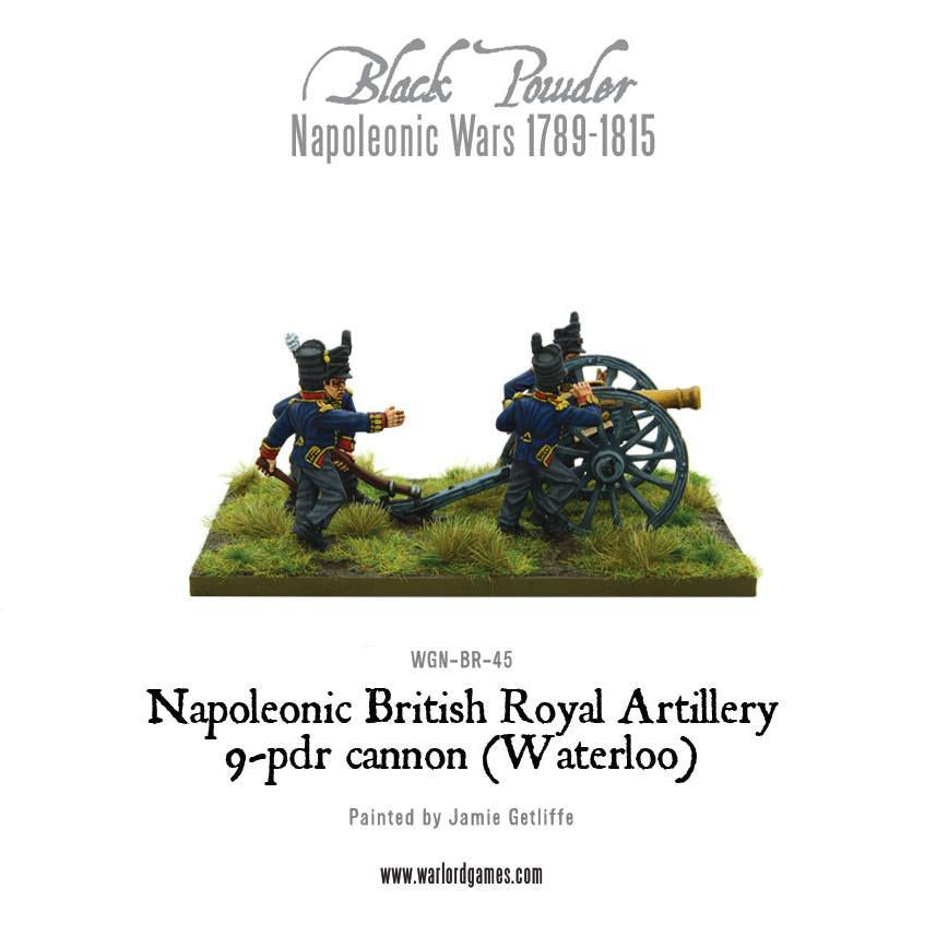 Black Powder: British - Royal Artillery 9-pdr and Limber Team