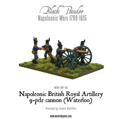 Black Powder: British - Royal Artillery 9-pdr and Limber Team