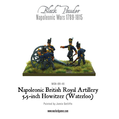 Black Powder: British - Napoleonic British Royal Artillery 5.5-inch Howitzer (Waterloo Campaign)