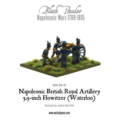 Black Powder: British - Napoleonic British Royal Artillery 5.5-inch Howitzer (Waterloo Campaign)