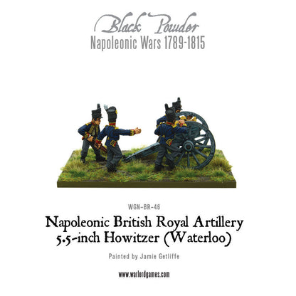 Black Powder: British - Napoleonic British Royal Artillery 5.5-inch Howitzer (Waterloo Campaign)