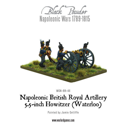 Black Powder: British - Napoleonic British Royal Artillery 5.5-inch Howitzer (Waterloo Campaign)