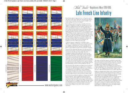 Black Powder: French - Napoleonic War Late French Line Infantry (1812-1815)