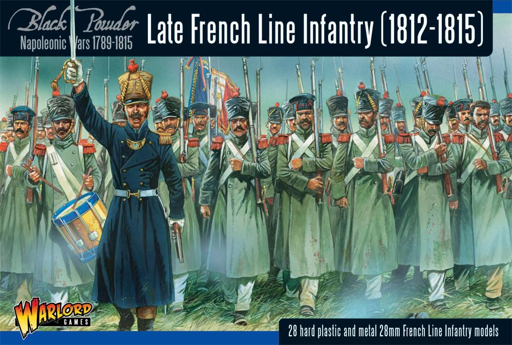 Black Powder: French - Napoleonic War Late French Line Infantry (1812-1815)