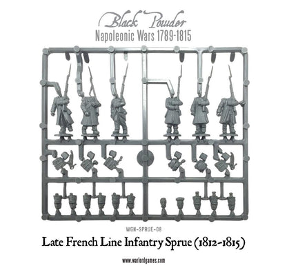 Black Powder: French - Napoleonic War Late French Line Infantry (1812-1815)
