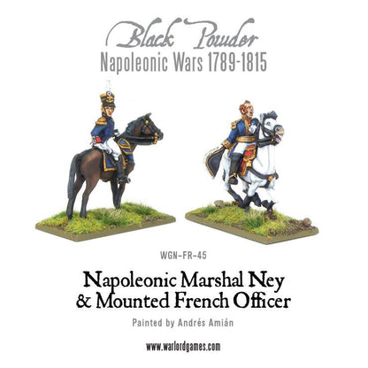 Black Powder: French - Napoleonic Marshal Ney & Mounted French Officer