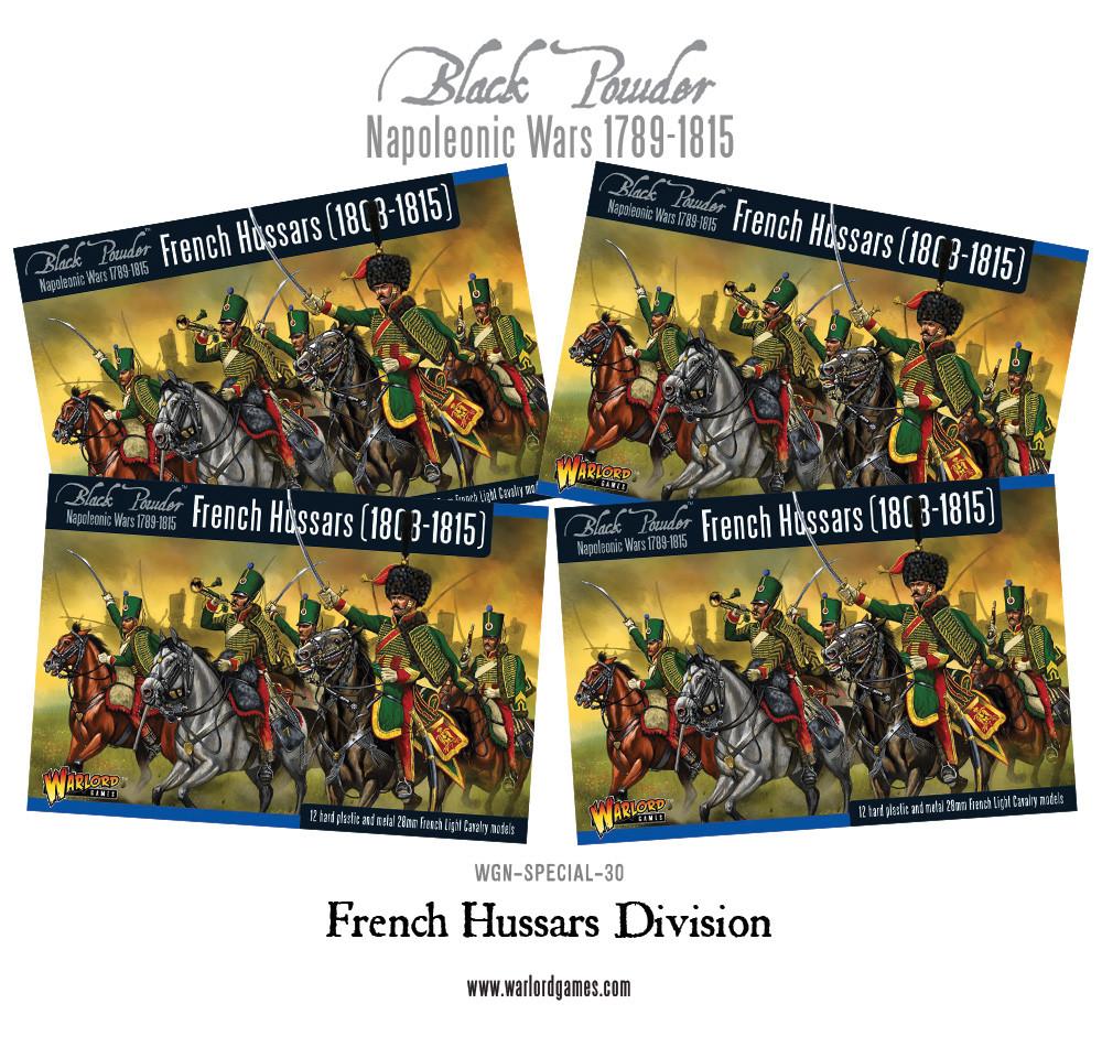 Black Powder: French - Napoleonic French Hussars Division