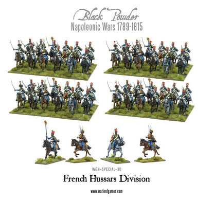 Black Powder: French - Napoleonic French Hussars Division
