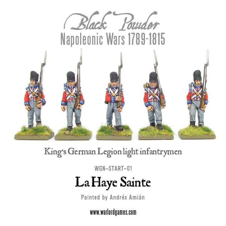 Black Powder: British - La Haye Sainte battle set