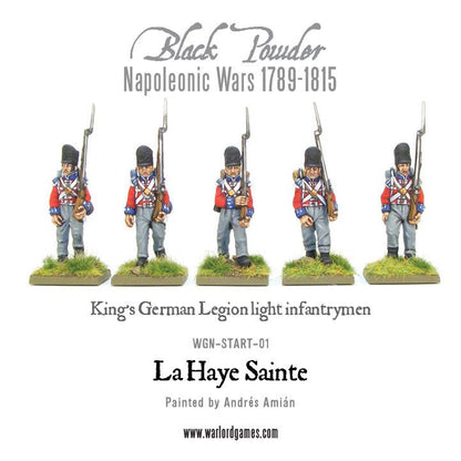 Black Powder: British - La Haye Sainte battle set