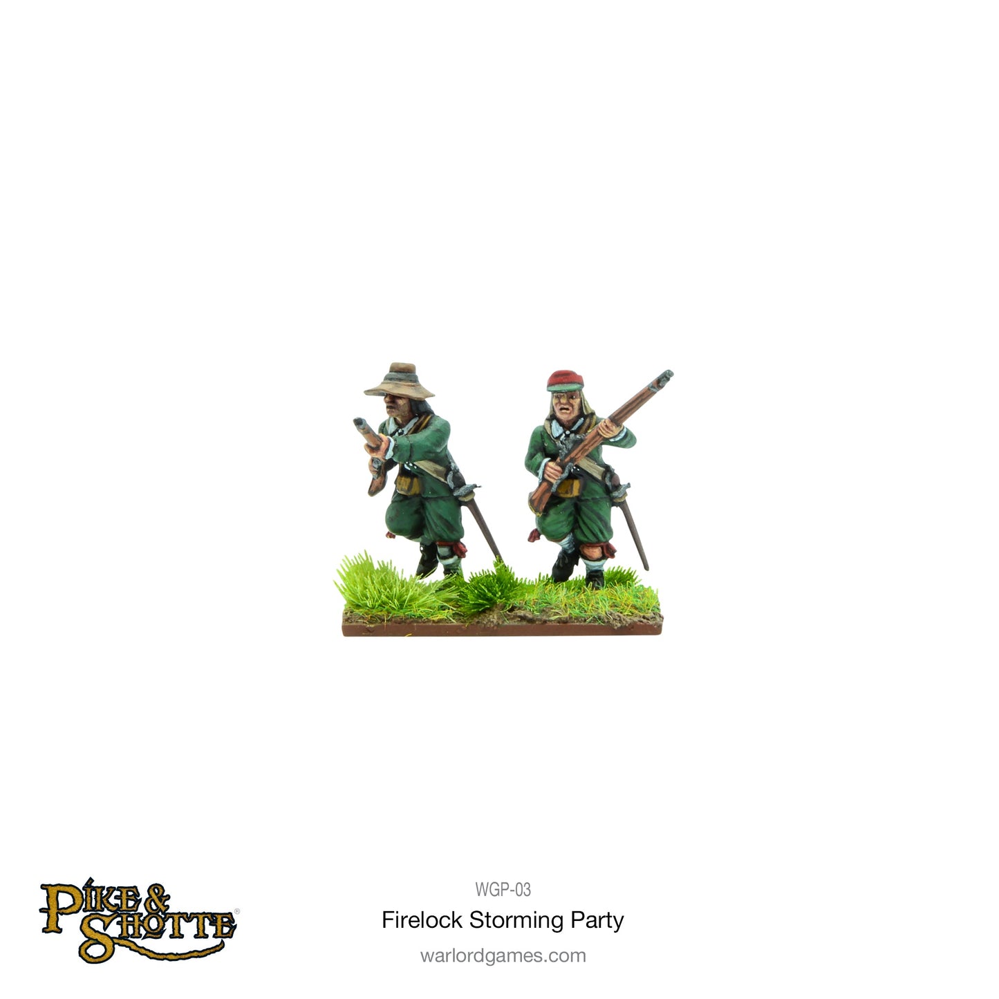 Pike & Shotte: The English Civil Wars & Thirty Years War - Firelock Storming Party plastic boxed set