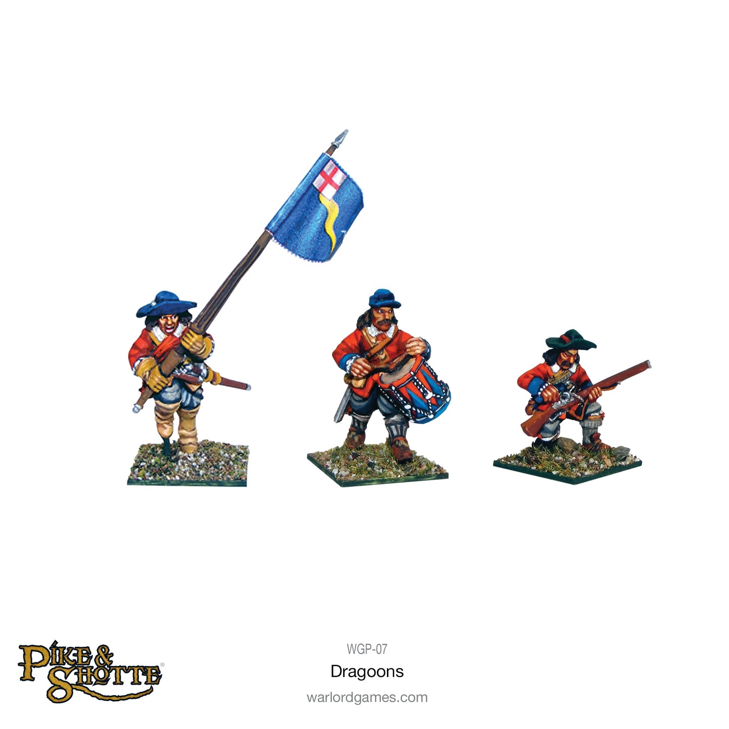 Pike & Shotte: The English Civil Wars & Thirty Years War - Dragoons boxed set