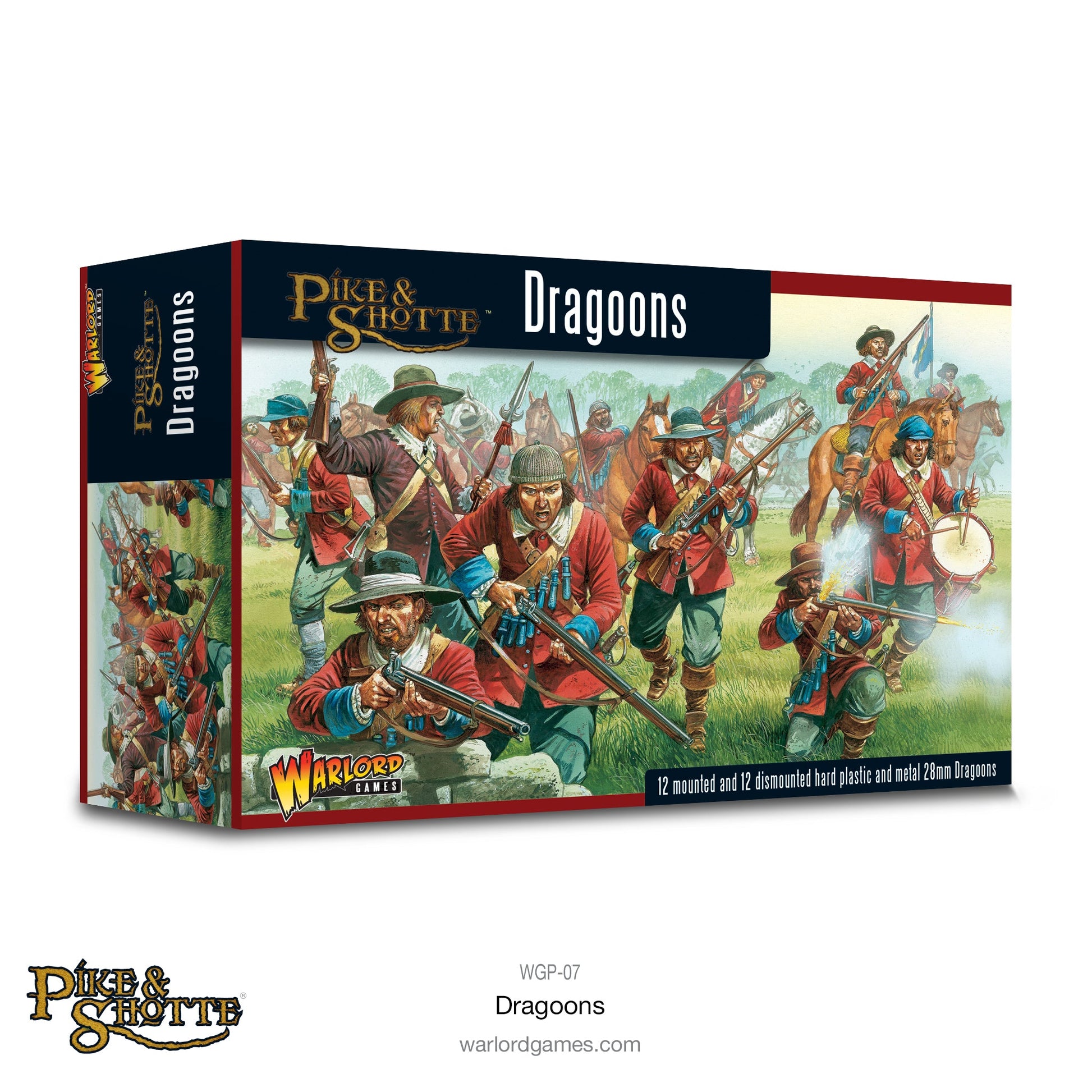 Pike & Shotte: The English Civil Wars & Thirty Years War - Dragoons boxed set