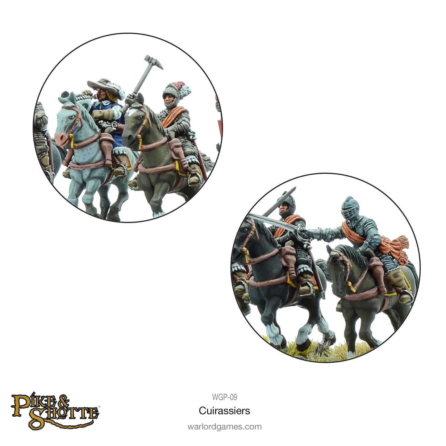 Pike & Shotte: The English Civil Wars & Thirty Years War - Cuirassiers boxed set