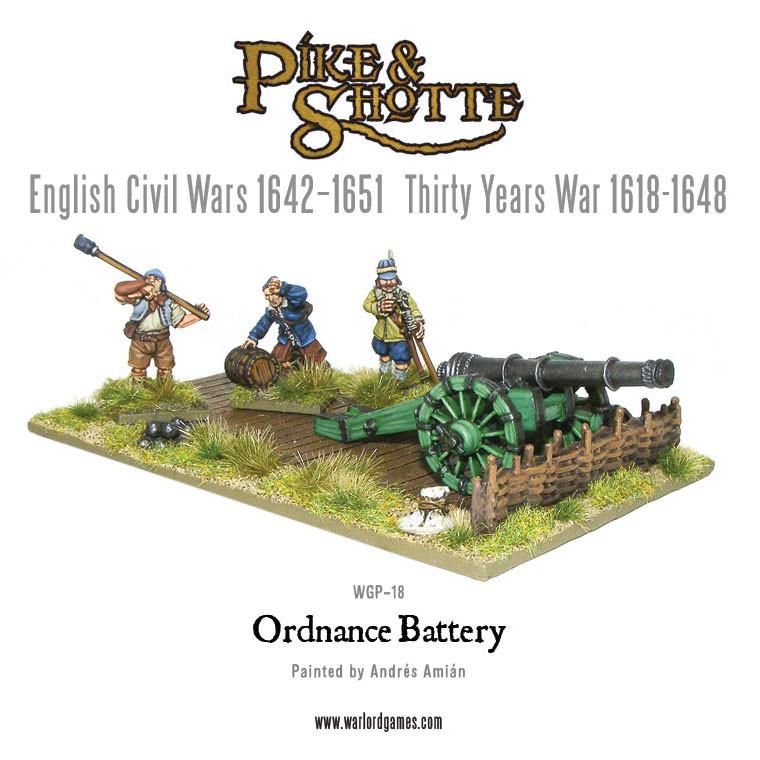 Pike & Shotte: The English Civil Wars & Thirty Years War - Ordnance Battery