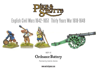 Pike & Shotte: The English Civil Wars & Thirty Years War - Ordnance Battery