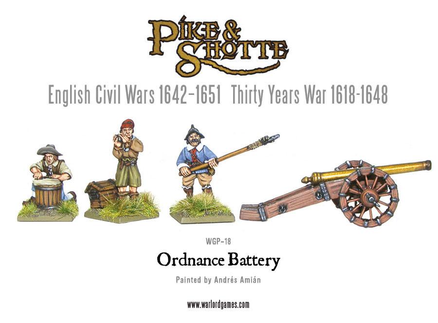 Pike & Shotte: The English Civil Wars & Thirty Years War - Ordnance Battery