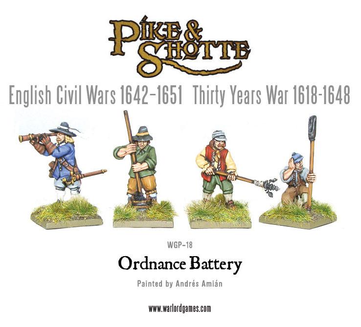 Pike & Shotte: The English Civil Wars & Thirty Years War - Ordnance Battery