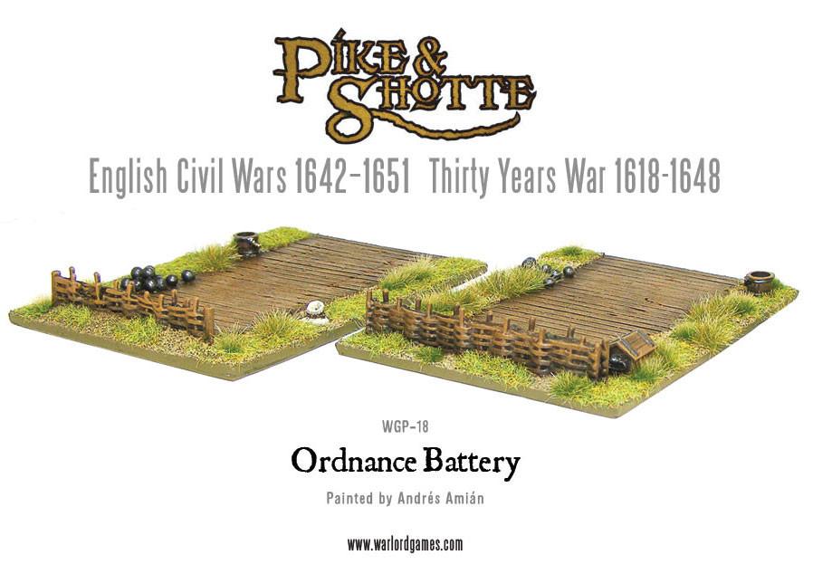 Pike & Shotte: The English Civil Wars & Thirty Years War - Ordnance Battery
