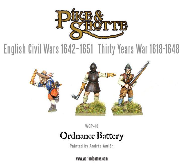 Pike & Shotte: The English Civil Wars & Thirty Years War - Ordnance Battery