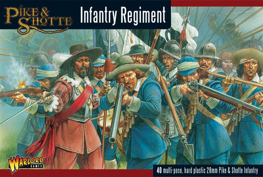 Pike & Shotte: The English Civil Wars & Thirty Years War - Infantry Regiment plastic boxed set