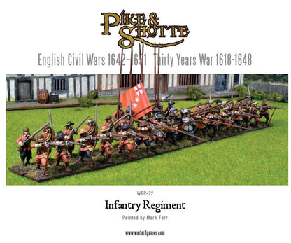 Pike & Shotte: The English Civil Wars & Thirty Years War - Infantry Regiment plastic boxed set