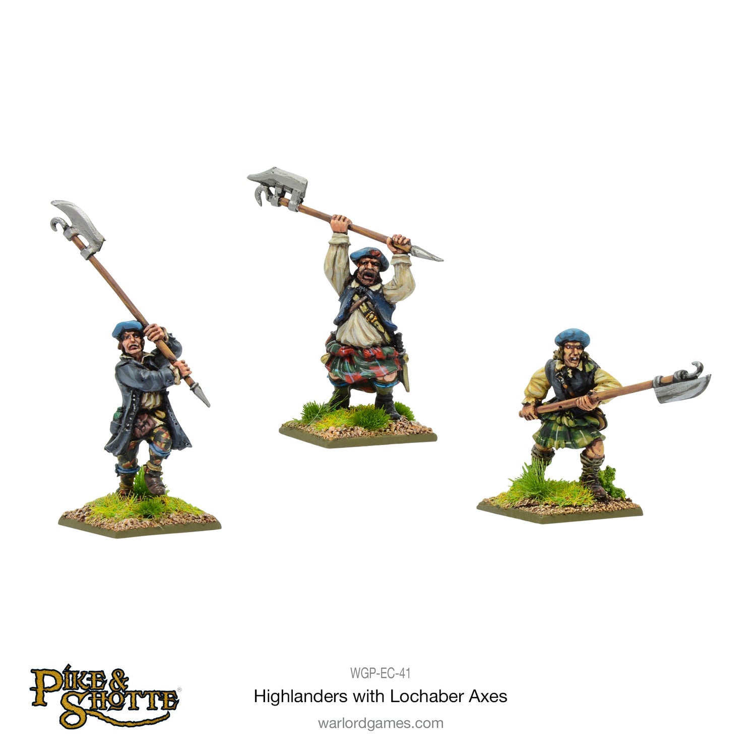 Black Powder: Highlanders with Lochaber Axes