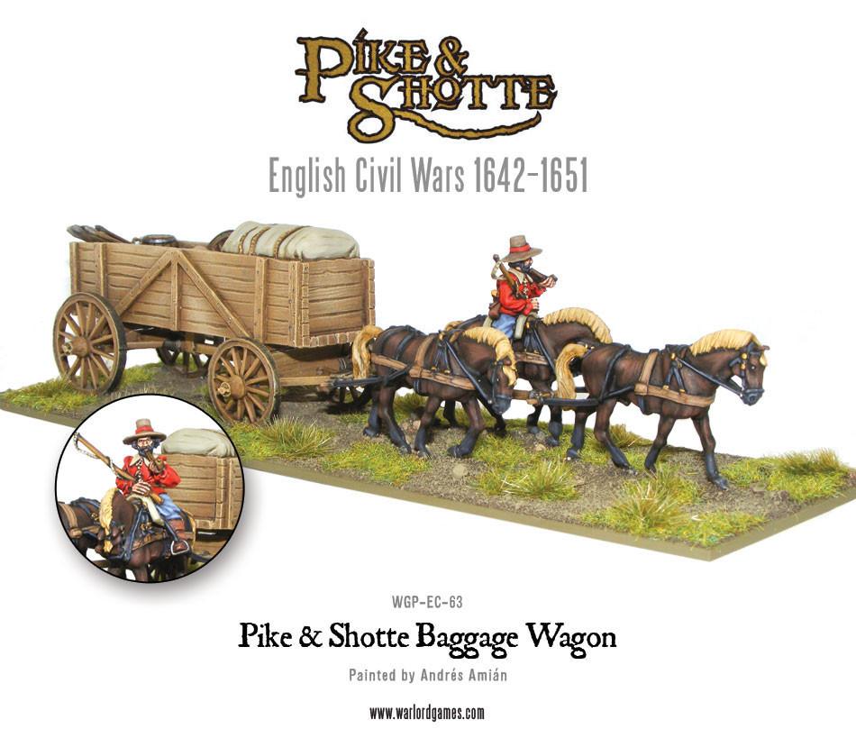 Pike & Shotte: The English Civil Wars & Thirty Years War - Baggage Wagon