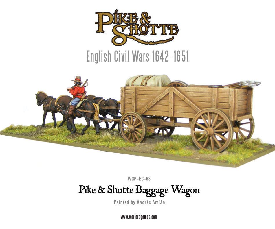 Pike & Shotte: The English Civil Wars & Thirty Years War - Baggage Wagon