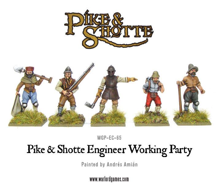 Pike & Shotte: The English Civil Wars & Thirty Years War - Engineer Working Party