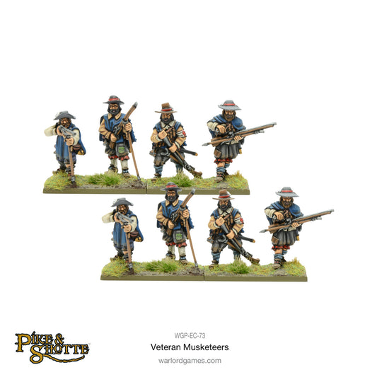 Pike & Shotte: The English Civil Wars & Thirty Years War - Veteran Musketeers