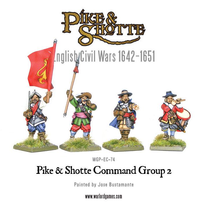 Pike & Shotte: The English Civil Wars & Thirty Years War - command group 2