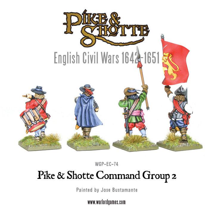 Pike & Shotte: The English Civil Wars & Thirty Years War - command group 2