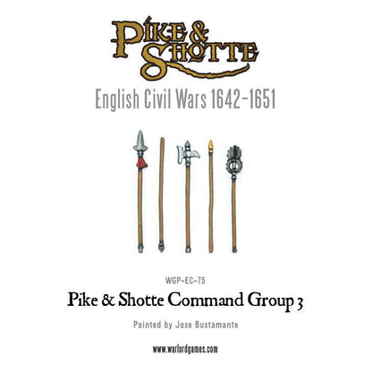Pike & Shotte: The English Civil Wars & Thirty Years War - command group 3