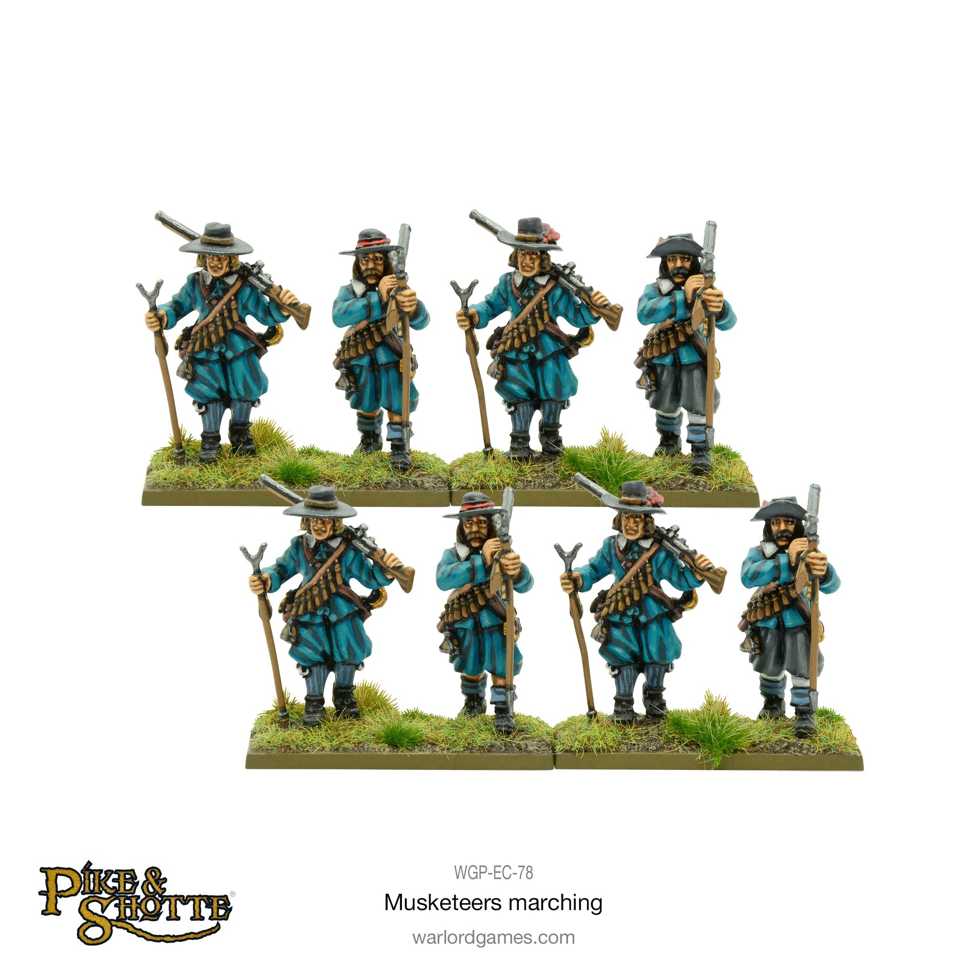 Pike & Shotte: The English Civil Wars & Thirty Years War - Musketeers Marching