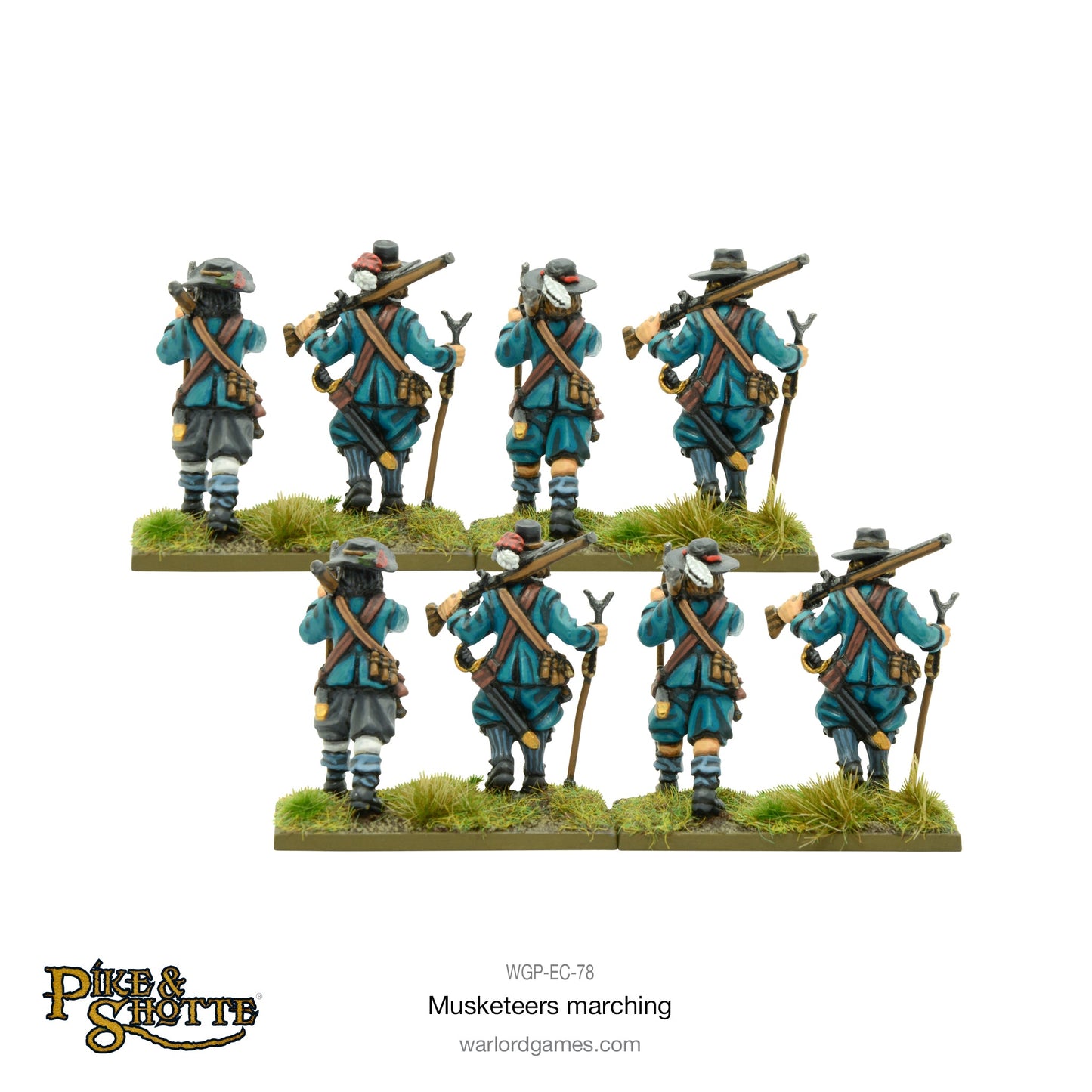 Pike & Shotte: The English Civil Wars & Thirty Years War - Musketeers Marching