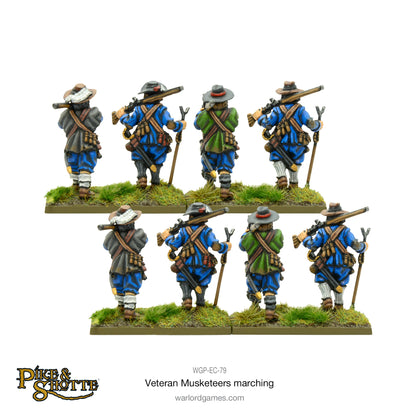 Pike & Shotte: The English Civil Wars & Thirty Years War - Veteran Musketeers Marching