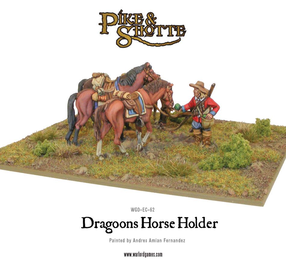Pike & Shotte: The English Civil Wars & Thirty Years War - Dragoons horse holder