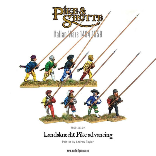 Pike & Shotte: Italian Wars 1494-1559 - Landsknecht Pike advancing