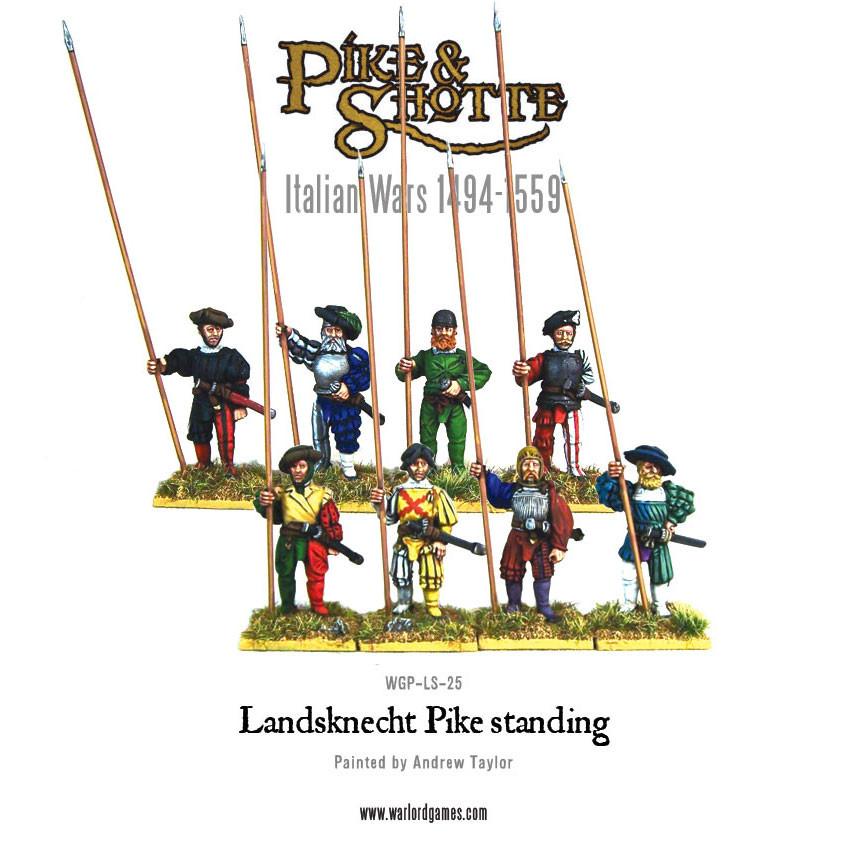Pike & Shotte: Italian Wars 1494-1559 - Landsknecht Pike standing