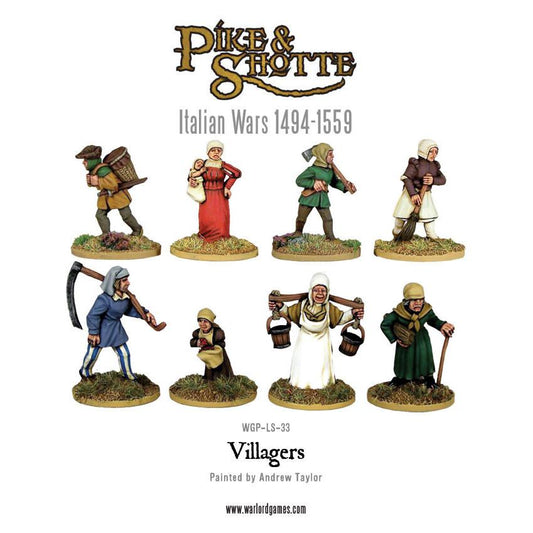 Pike & Shotte: Italian Wars 1494-1559 - Landsknecht villagers