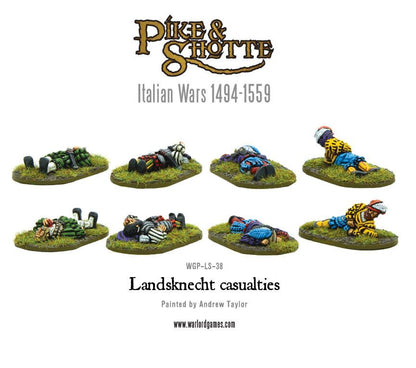 Pike & Shotte: Italian Wars 1494-1559 - Landsknecht casualties