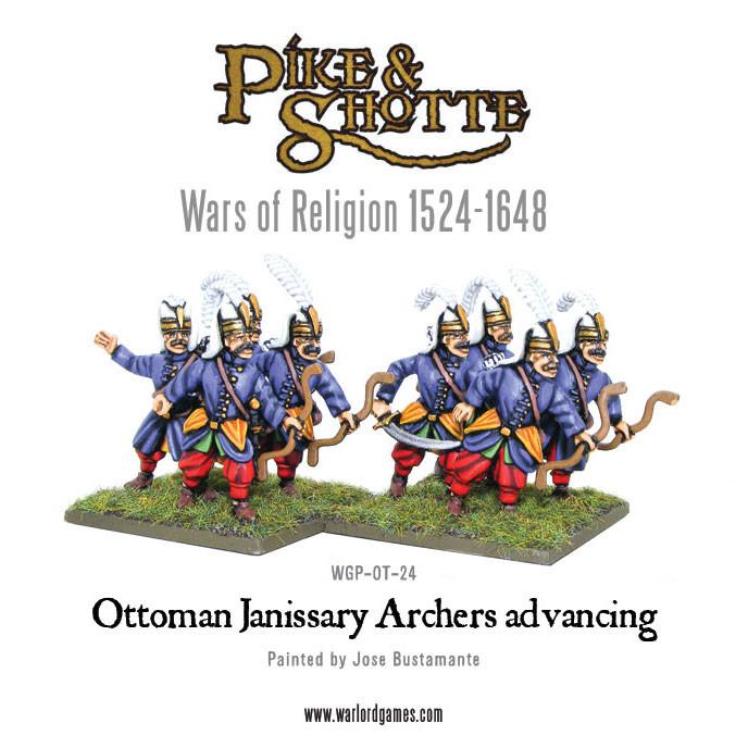 Pike & Shotte: Wars of Religion 1524-1648 - Ottoman Janissary Archers advancing