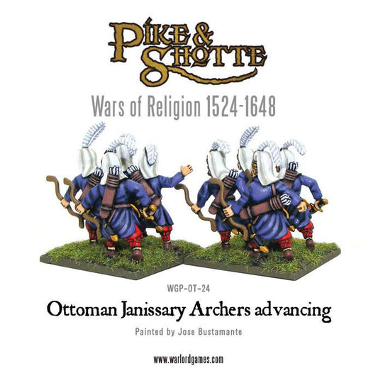 Pike & Shotte: Wars of Religion 1524-1648 - Ottoman Janissary Archers advancing