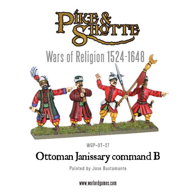 Pike & Shotte: Wars of Religion 1524-1648 - Ottoman Janissary Command B