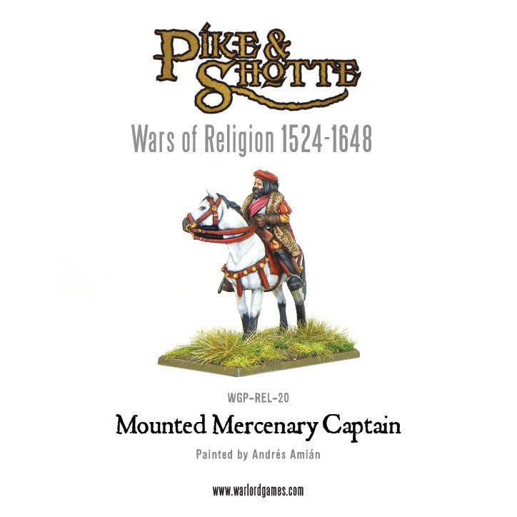 Pike & Shotte: Wars of Religion 1524-1648 - Mounted Mercenary Captain (Wars of Religion)